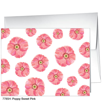 Poppy Sweet Pink, Greeting Card (7785H)