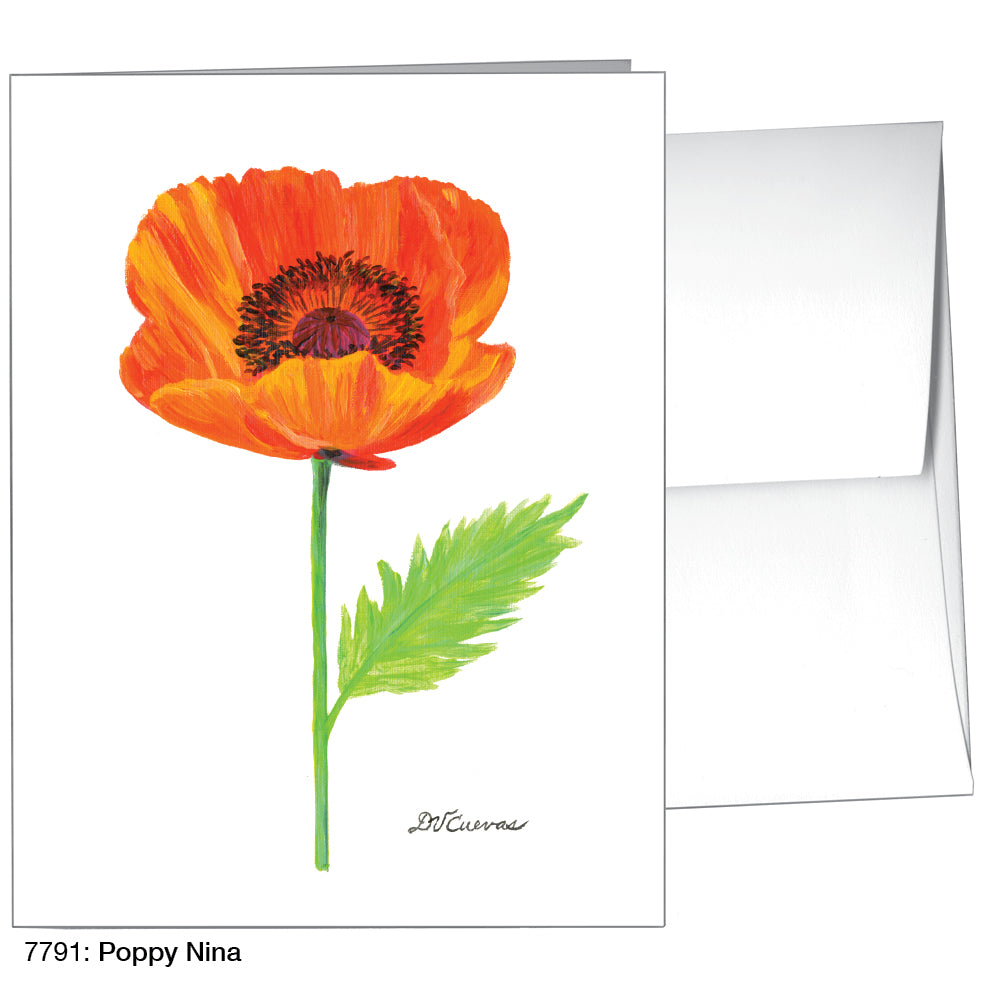 Poppy Nina, Greeting Card (7791)