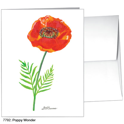 Poppy Wonder, Greeting Card (7792)