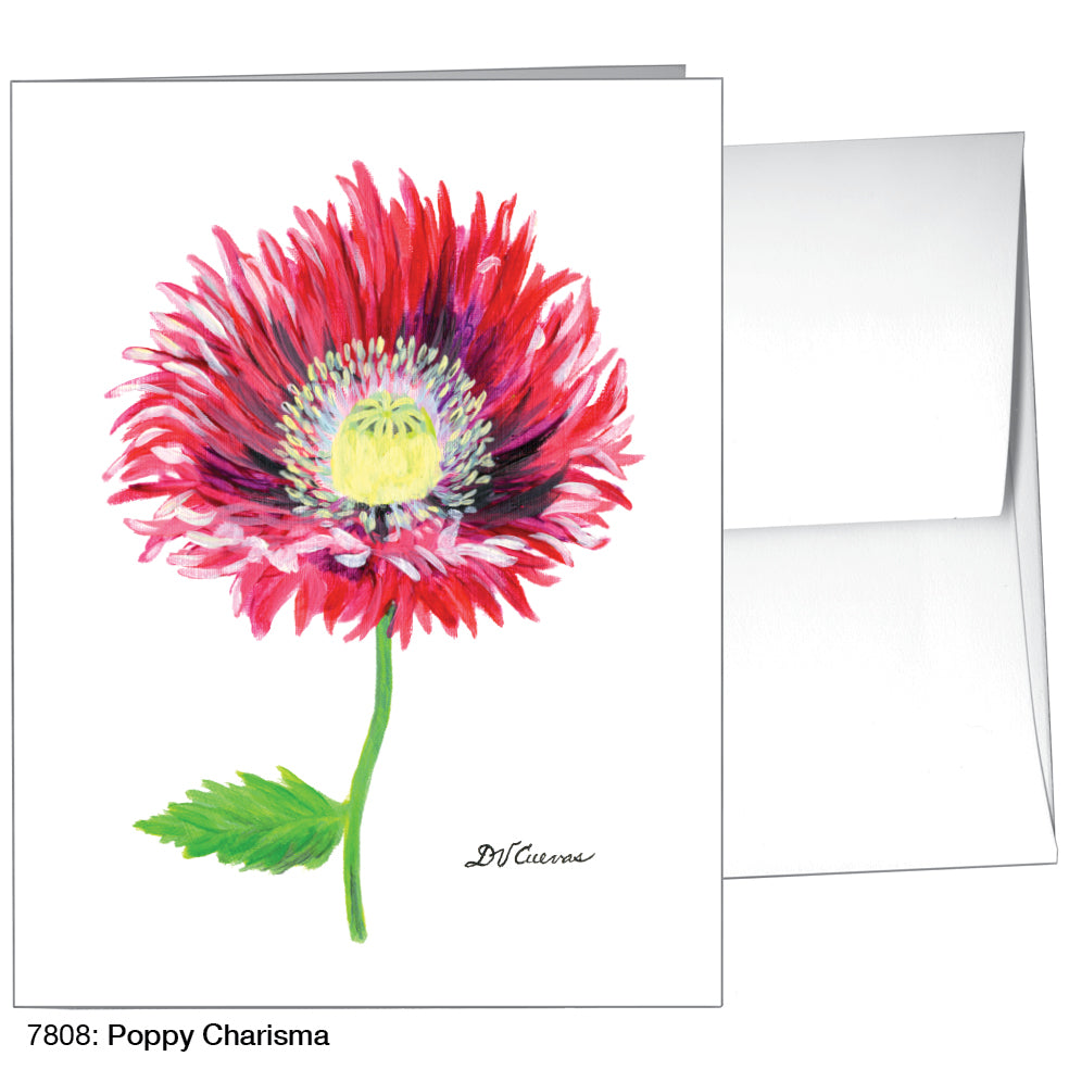 Poppy Charisma, Greeting Card (7808)