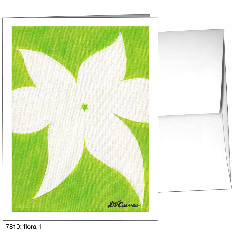 Flora 1, Greeting Card (7810)