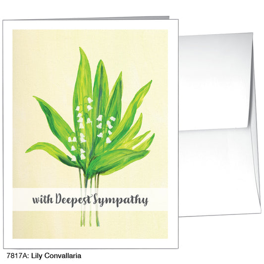 Lily Convallaria, Greeting Card (7817A)