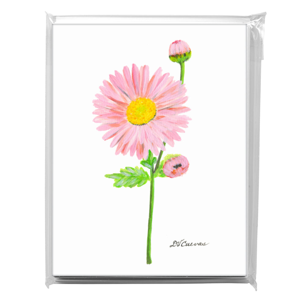 Chrysanthemum Blooms, Greeting Card (7820)