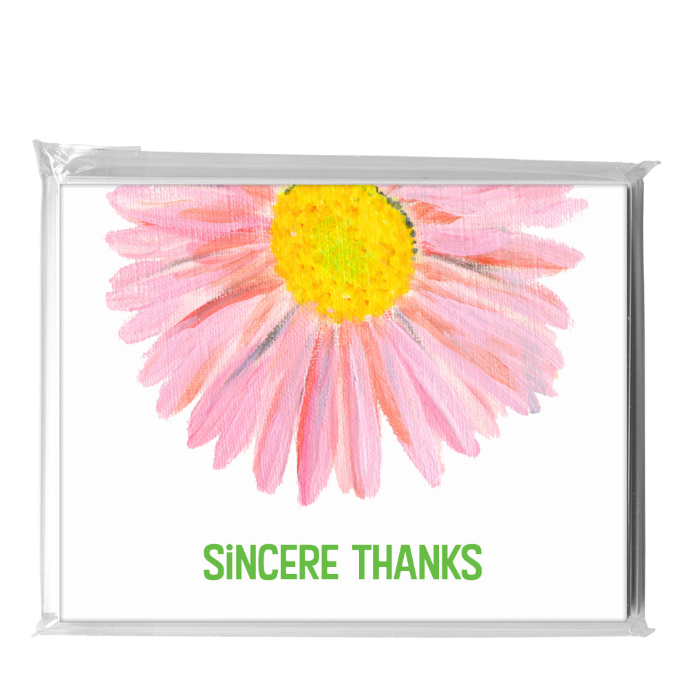 Chrysanthemum Blooms, Greeting Card (7820B)
