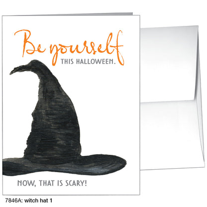 Witch Hat 1, Greeting Card (7846A)