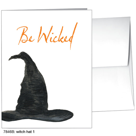 Witch Hat 1, Greeting Card (7846B)