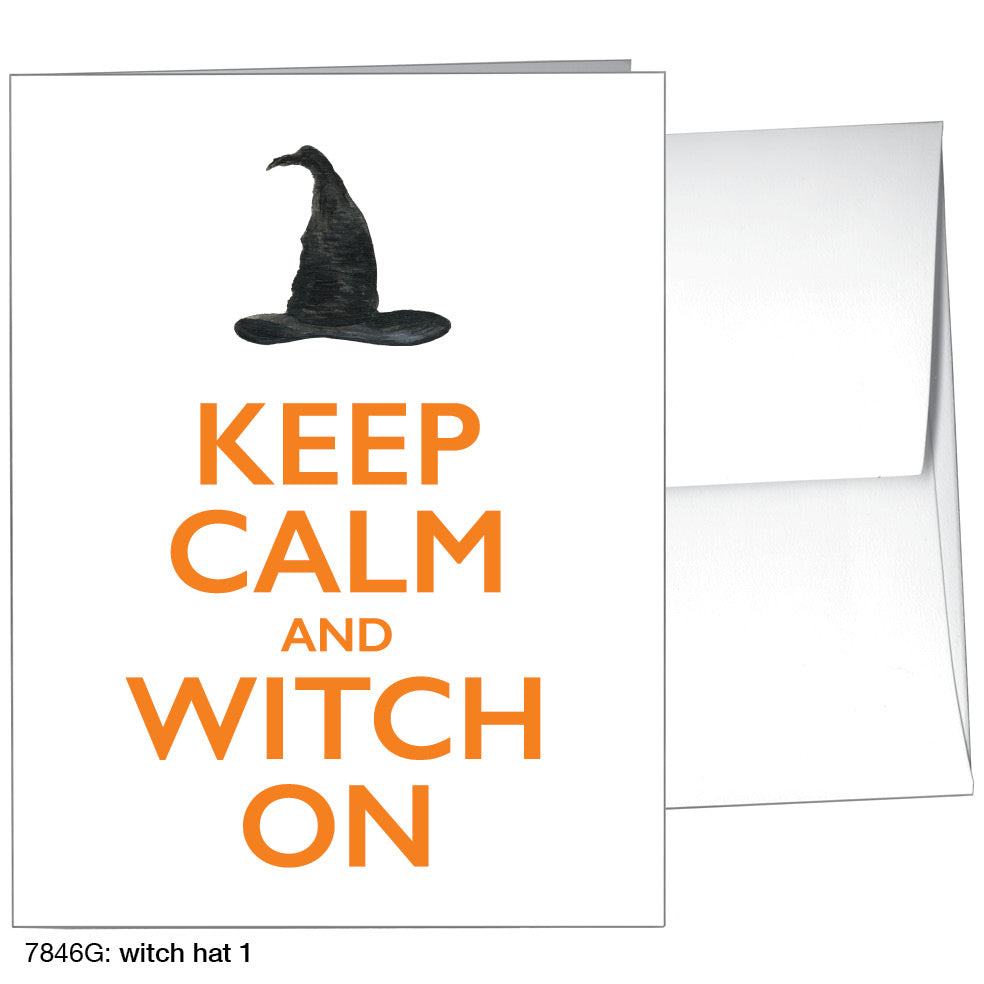 Witch Hat 1, Greeting Card (7846G)