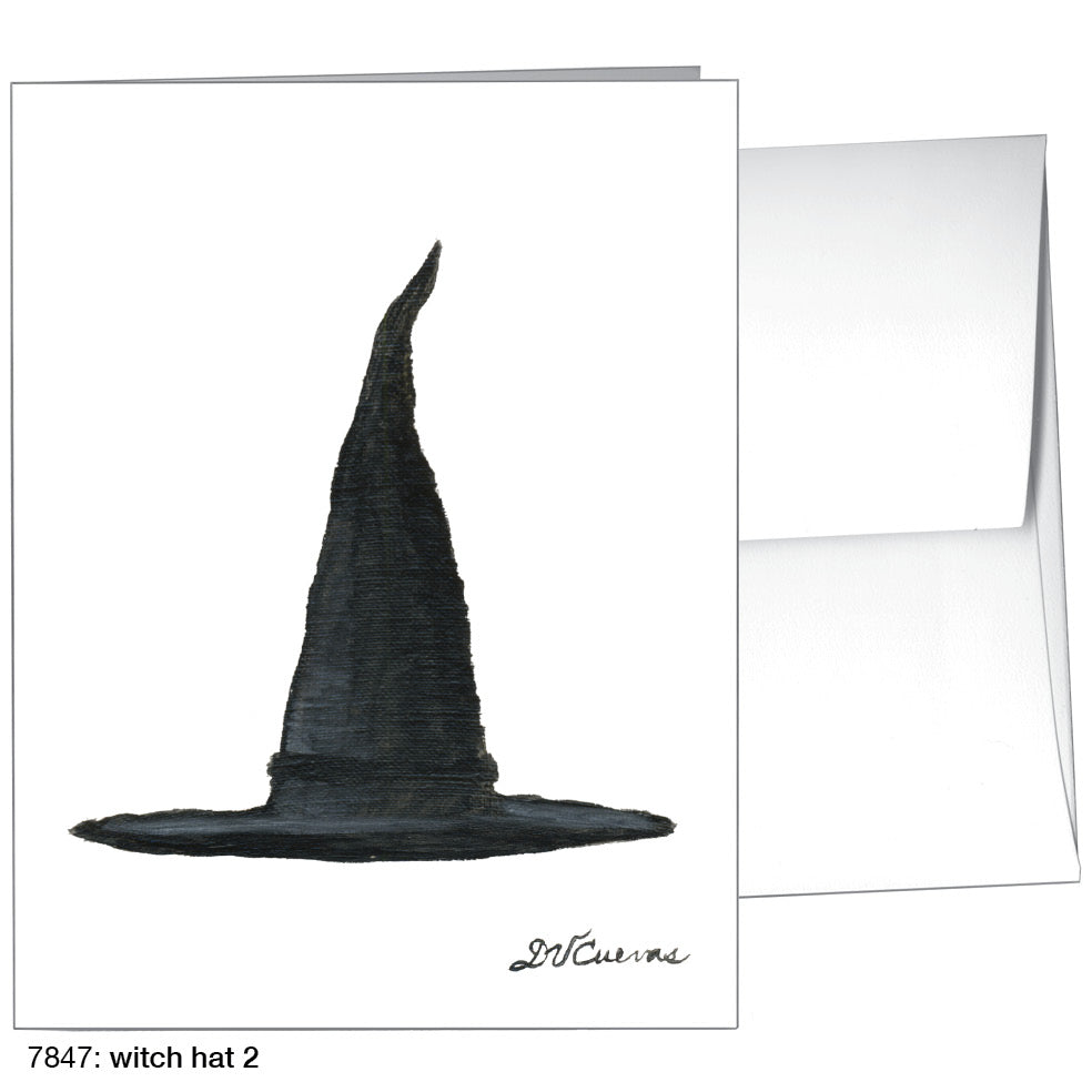 Witch Hat 2, Greeting Card (7847)