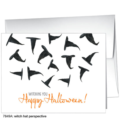 Witch Hat Perspective, Greeting Card (7849A)