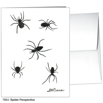 Spider Perspective, Greeting Card (7854)