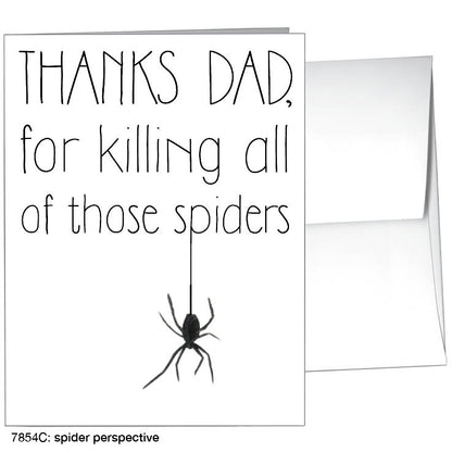 Spider Perspective, Greeting Card (7854C)