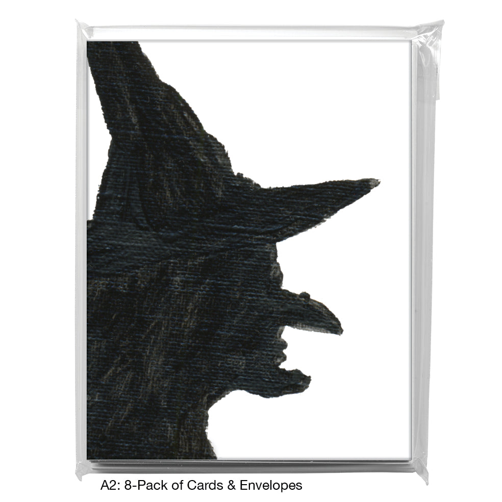 Witch Head, Greeting Card (7856G)