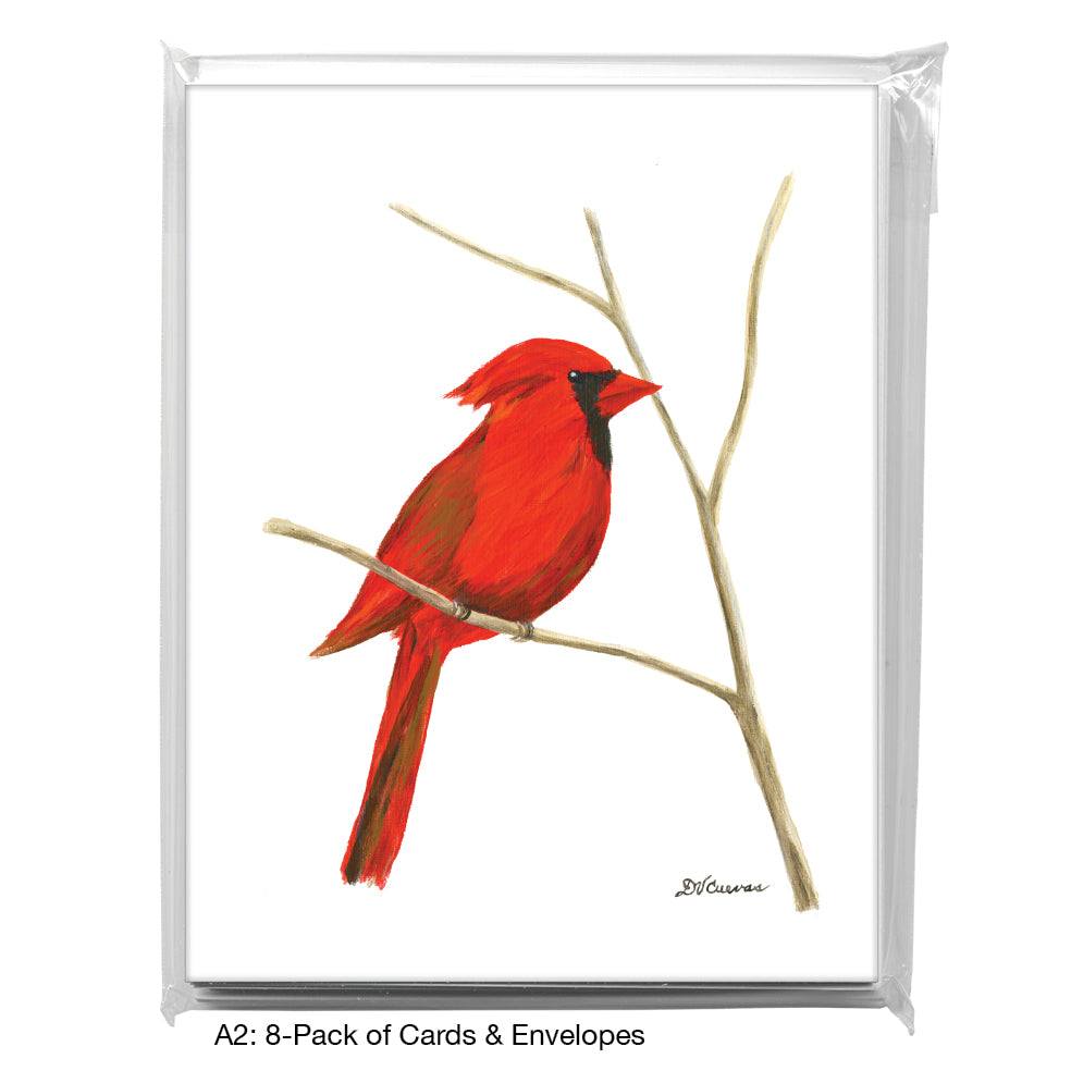 Northern Cardinal, Greeting Card (7865)