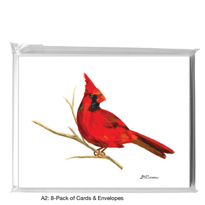 Male Cardinal, Greeting Card (7866)