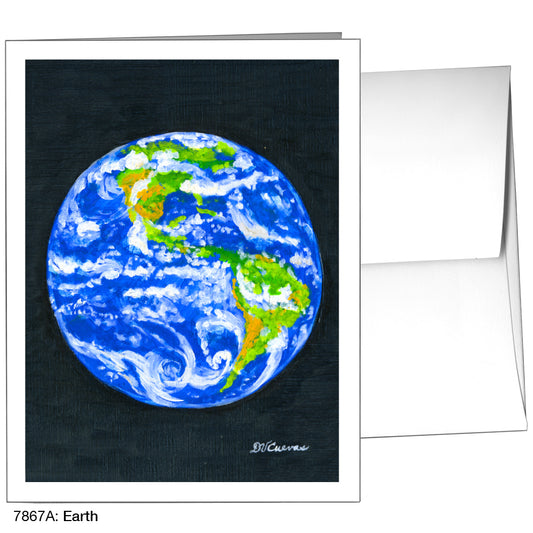 Earth, Greeting Card (7867A)