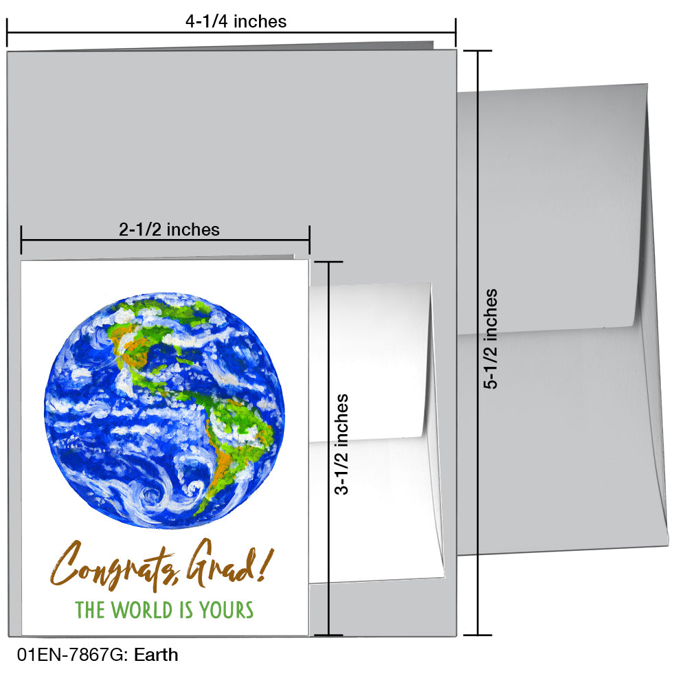 Earth, Greeting Card (7867G)