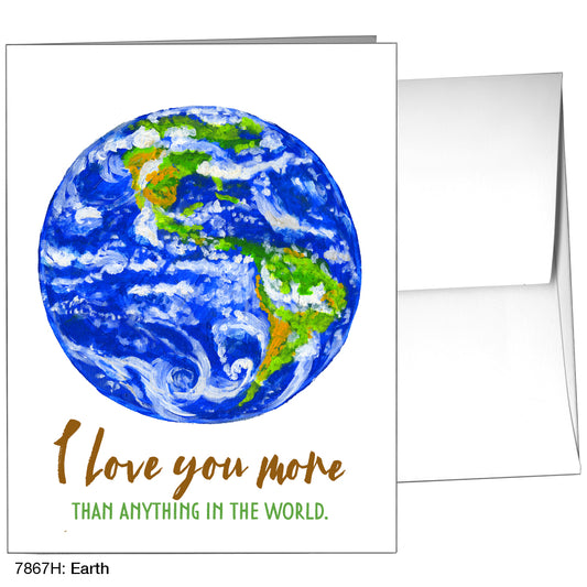 Earth, Greeting Card (7867H)