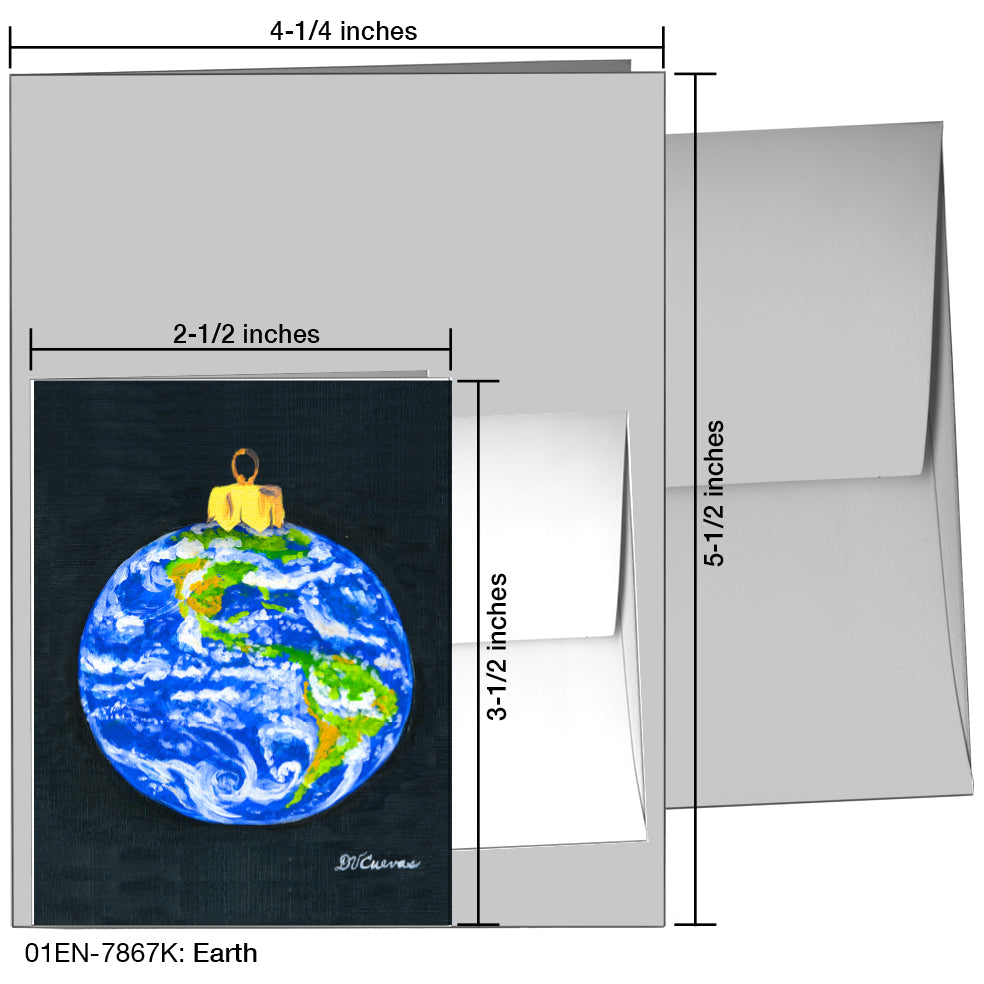 Earth, Greeting Card (7867K)
