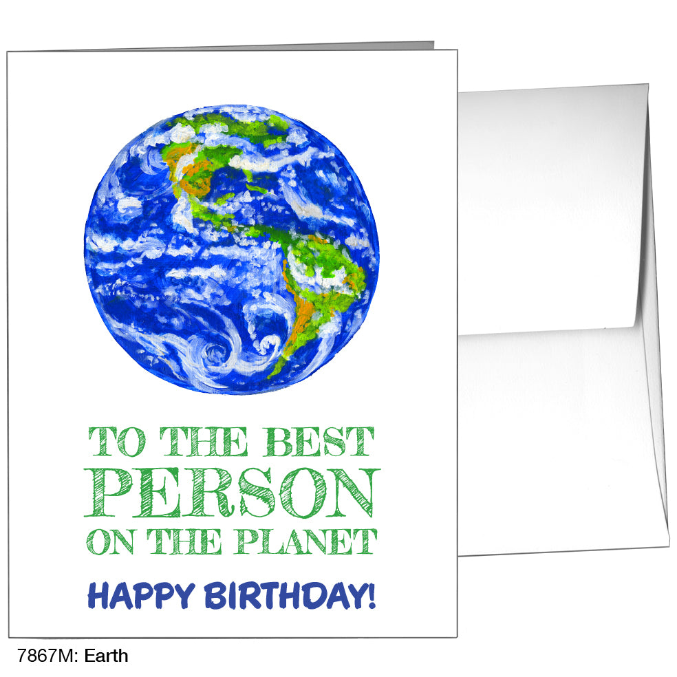 Earth, Greeting Card (7867M)
