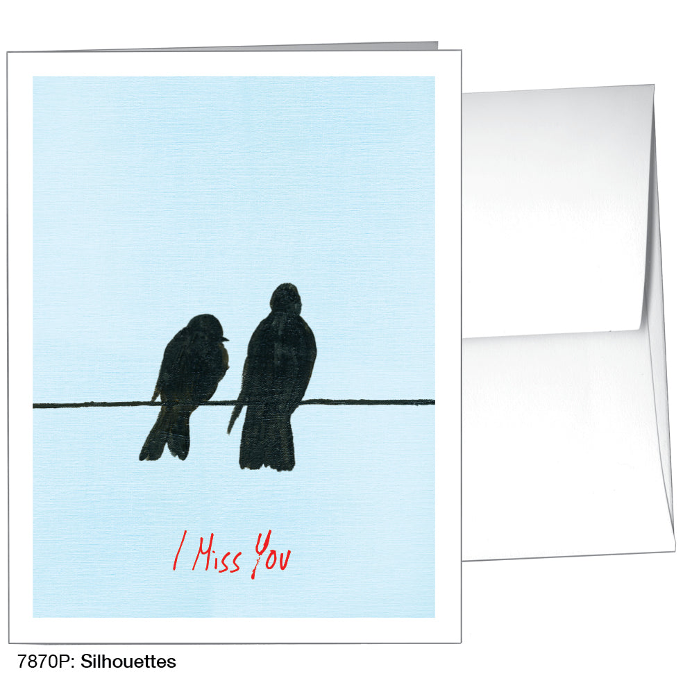 Silhouettes, Greeting Card (7870P)