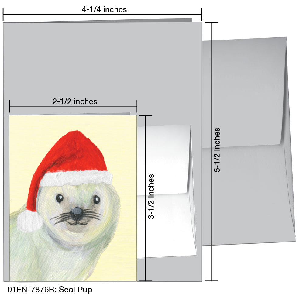 Seal Pup, Greeting Card (7876B)