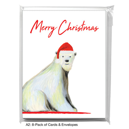 Winter Bear, Greeting Card (7877E)