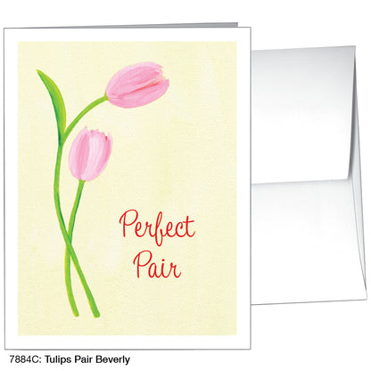 Tulips Pair Beverly, Greeting Card (7884C)