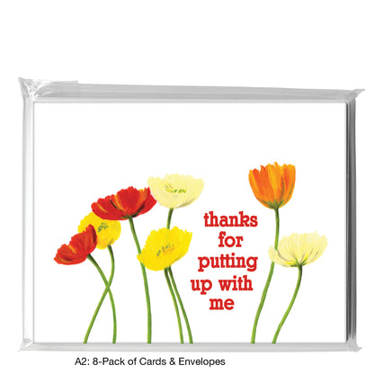Poppies Beverly, Greeting Card (7886A)