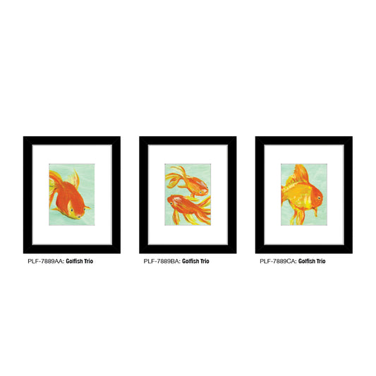 Goldfish Trio, Print TRIO (#7889)