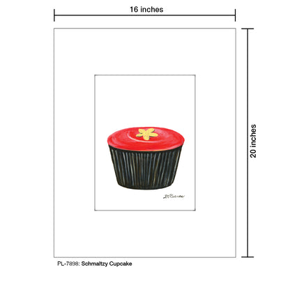 Schmaltzy Cupcake, Print (#7898)