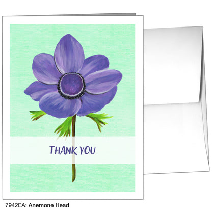 Anemone Head, Greeting Card (7942EA)