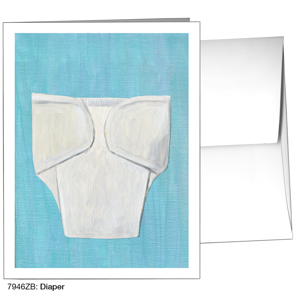 Diaper, Greeting Card (7946ZB)