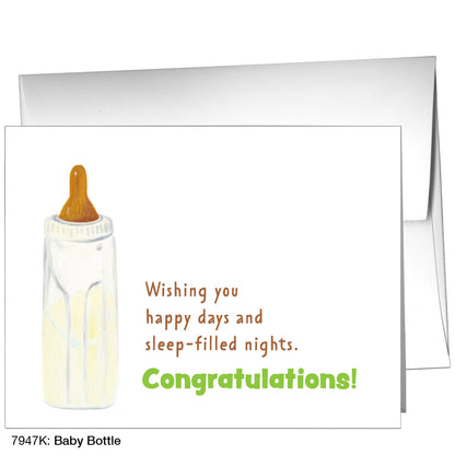 Baby Bottle, Greeting Card (7947K)