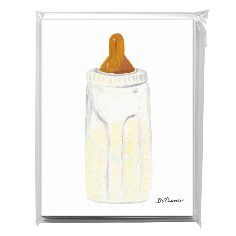 Baby Bottle, Greeting Card (7947)