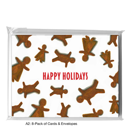 Gingerbreads, Greeting Card (7954D)