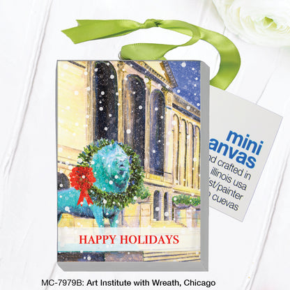 Art Institute With Wreath, Chicago (MC-7979B)