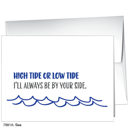 Sea, Greeting Card (7991A)