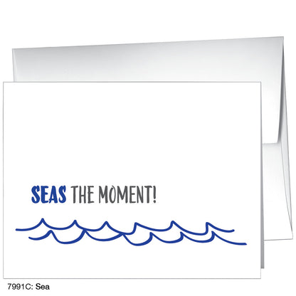 Sea, Greeting Card (7991C)