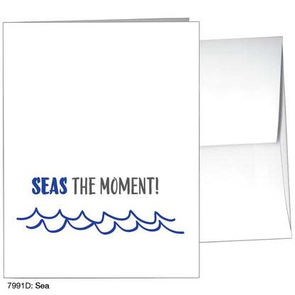 Sea, Greeting Card (7991D)