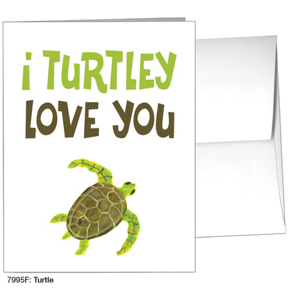 Turtle, Greeting Card (7995F)