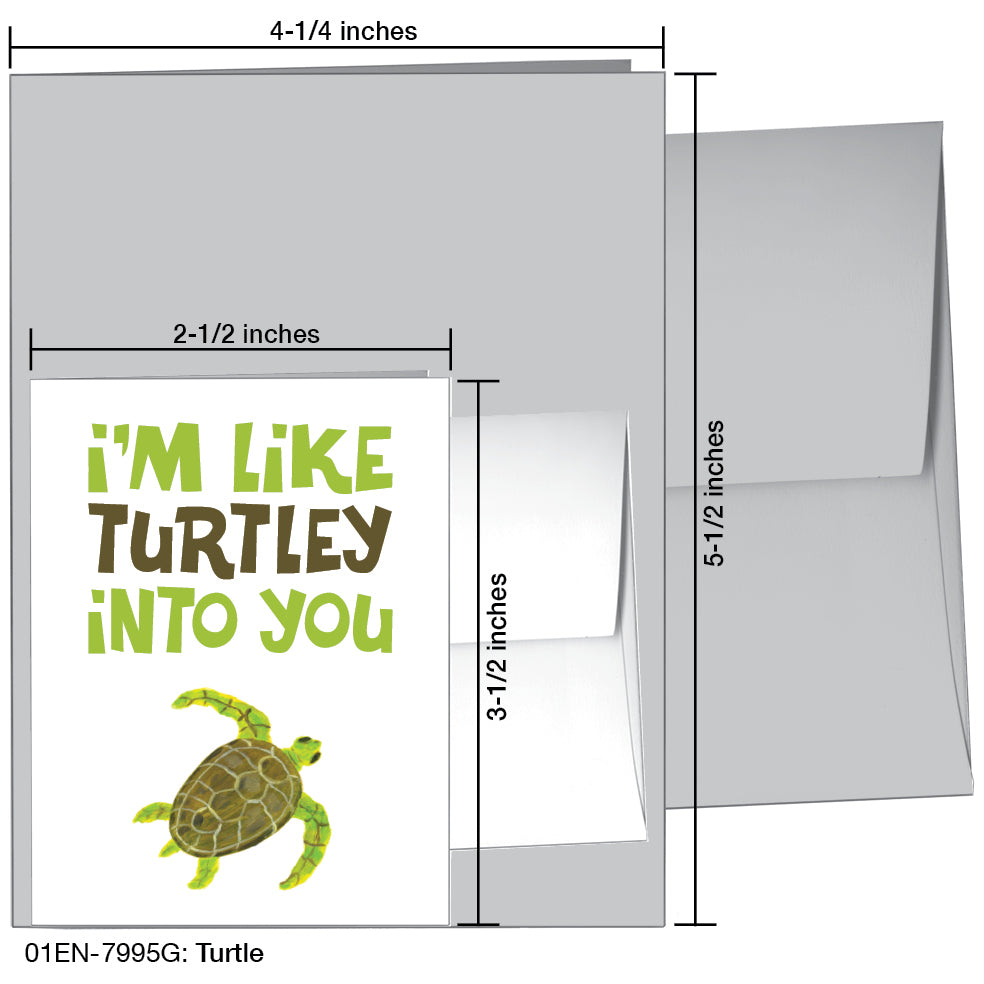 Turtle, Greeting Card (7995G)