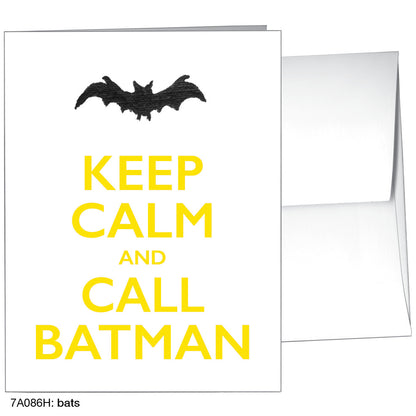 Bats, Greeting Card (8217H)