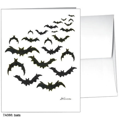 Bats, Greeting Card (8217)