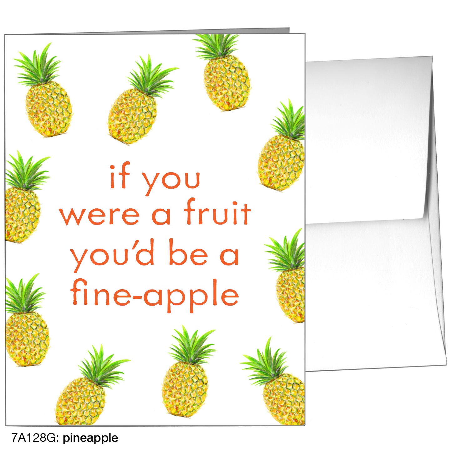 Pineapple, Greeting Card (8309G)