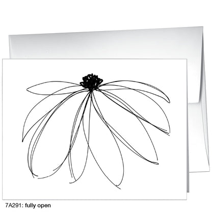 Fully Open, Greeting Card (8428)