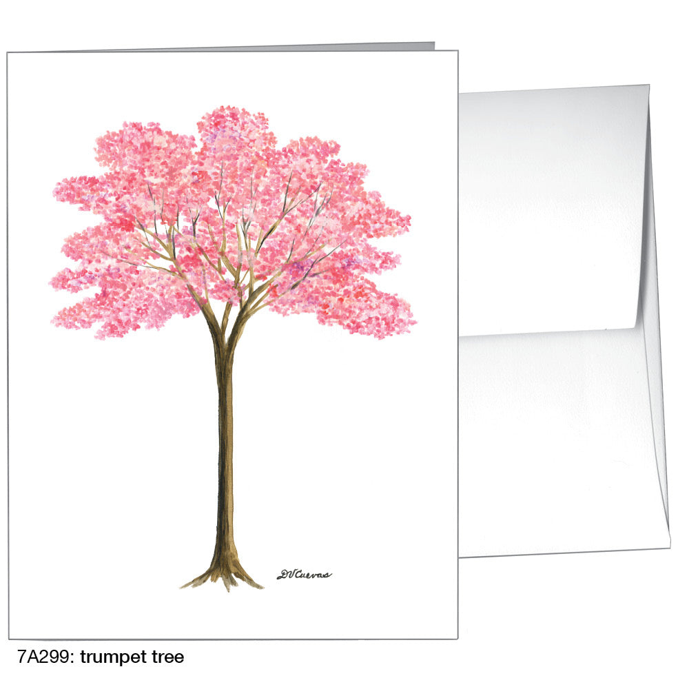 Trumpet Tree, Greeting Card (8433)