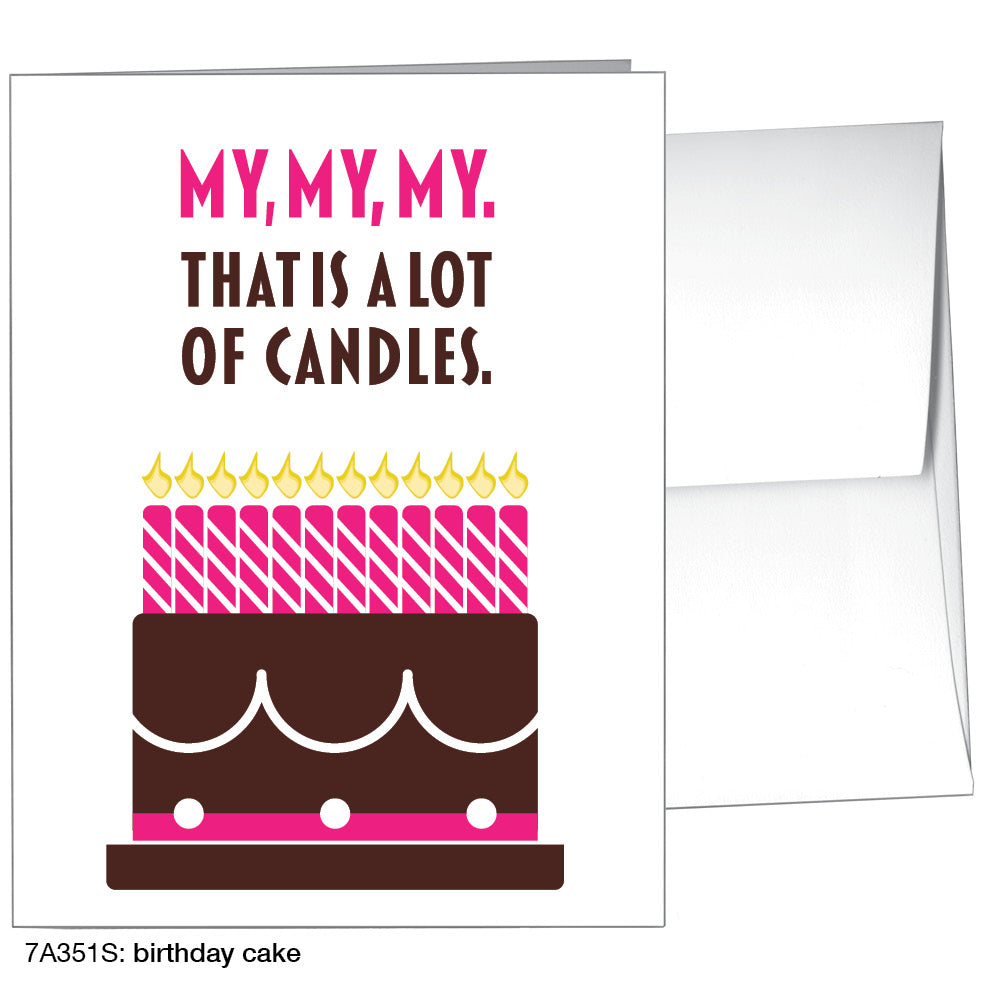 Birthday Cake, Greeting Card (8470S)