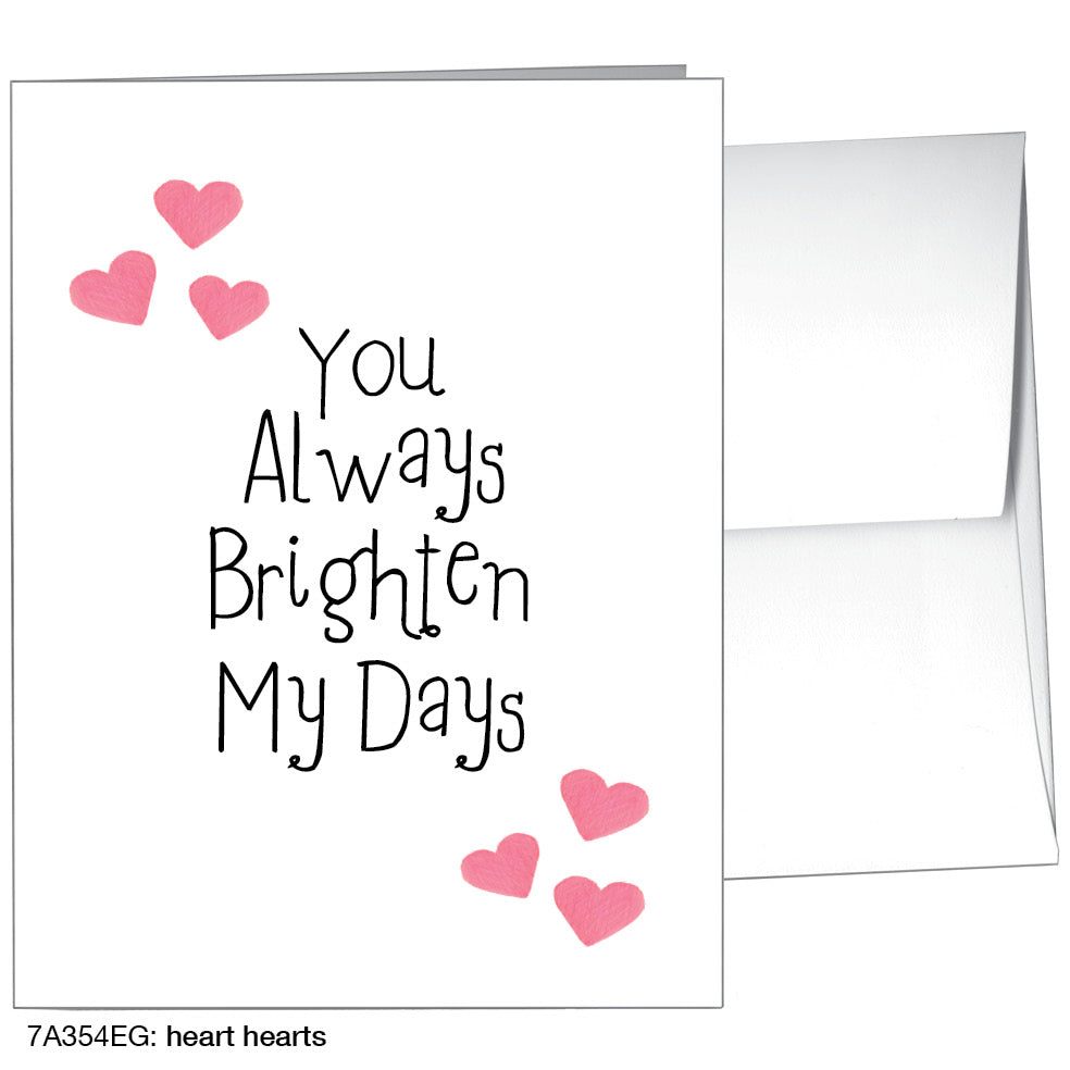 Heart Soft Pink, Greeting Card (8232EG)