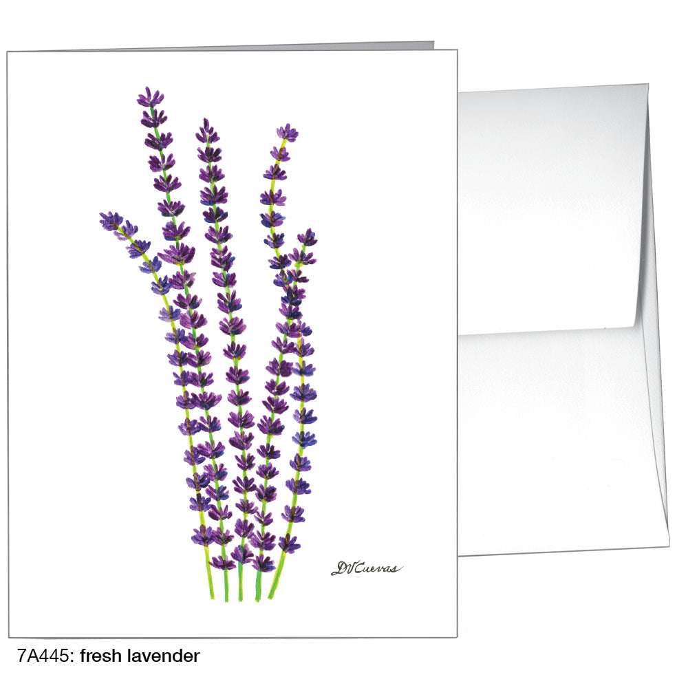 Fresh Lavender, Greeting Card (8602)