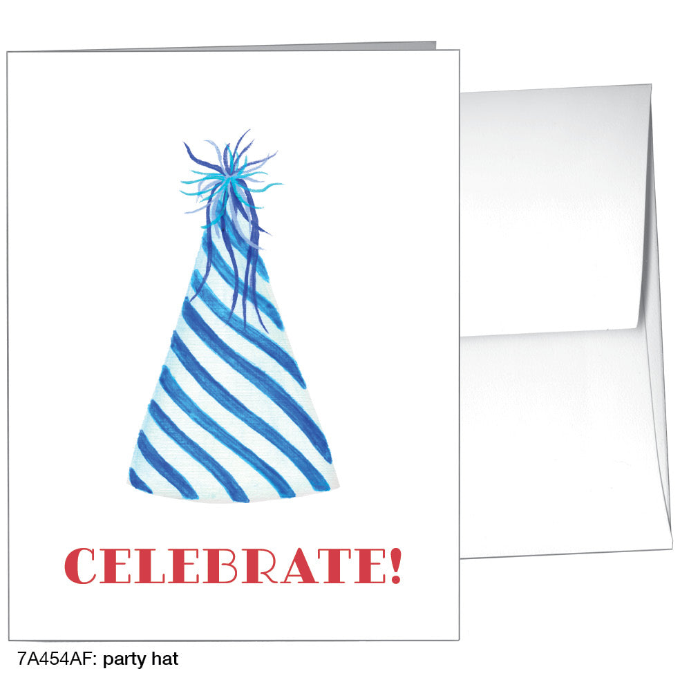 Party Hat, Greeting Card (8607AF)